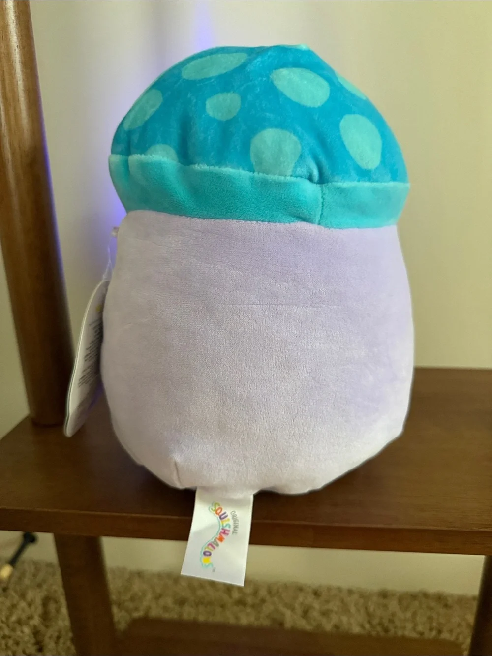 Squishmallows Pyle Mushroom Plush - Aqua, Teal & Lavender